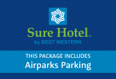 Sure Hotel with parking at Airparks