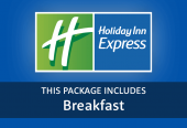Holiday Inn Express with breakfast