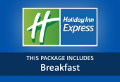 Holiday Inn Express with breakfast