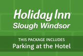 Holiday Inn Slough Windsor with parking at the hotel