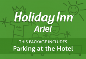 Holiday Inn Ariel with parking at the hotel