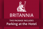 Britannia with parking at the hotel